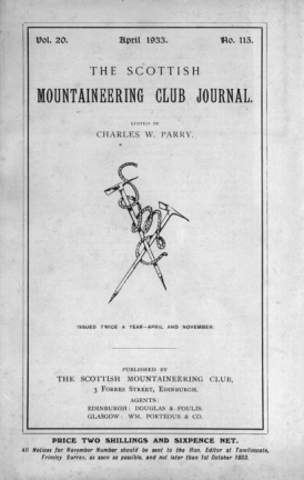 SMCJ Number 115 - Vol 20 - Apr 1933 cover